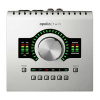 Universal Audio Apollo Twin User Manual