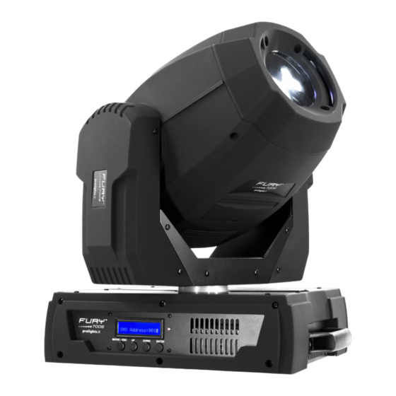ProLights Fury FY700S User Manual