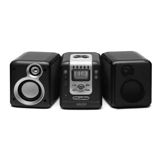 User Manuals: Morphy Richards AD29112 Stereo System