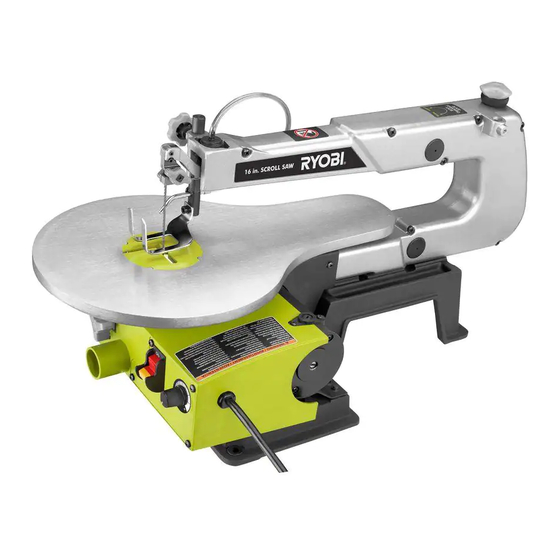 Ryobi SC165VS Operator's Manual