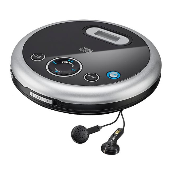 Matsui MPERCD15E Portable CD Player Manuals