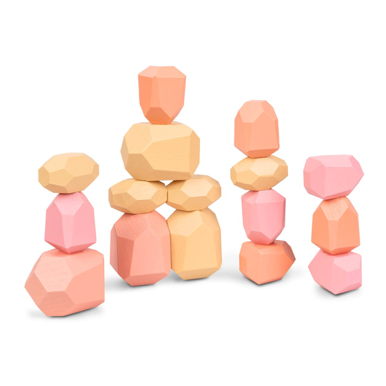 beeloom stack stone Wooden Stacking Toy Manuals