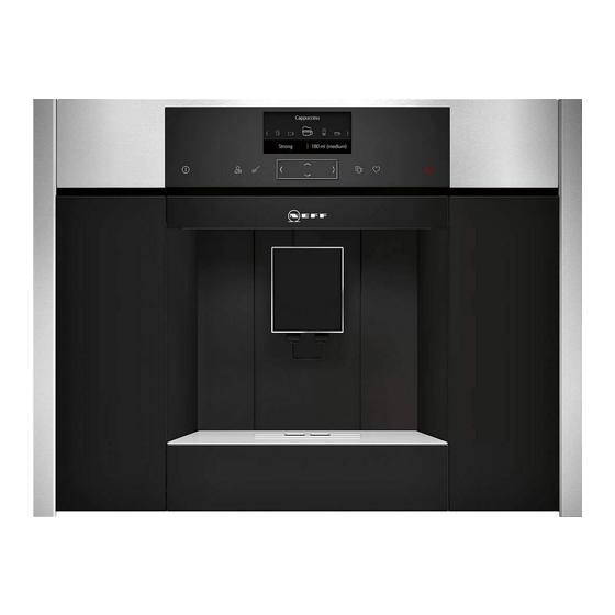 NEFF C15KS61N0 Installation Instructions Manual