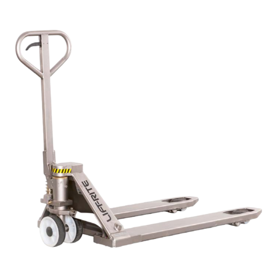 Lift-Rite SS45 Owner's Manual, Operating  Instructions Manual, And  Replacement Parts Manual