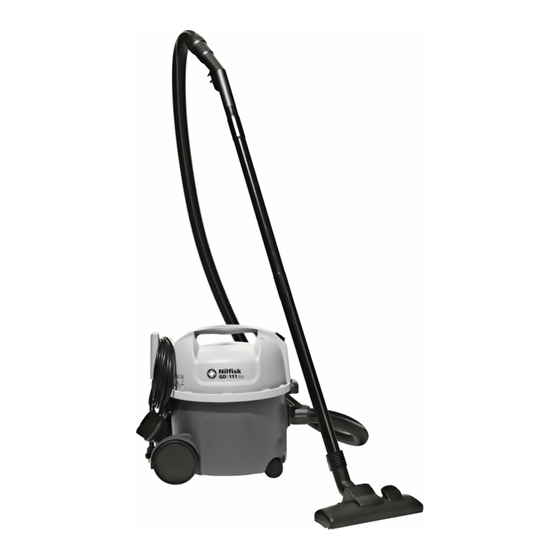 Nilfisk-Advance GD 111 Instructions For Use Manual