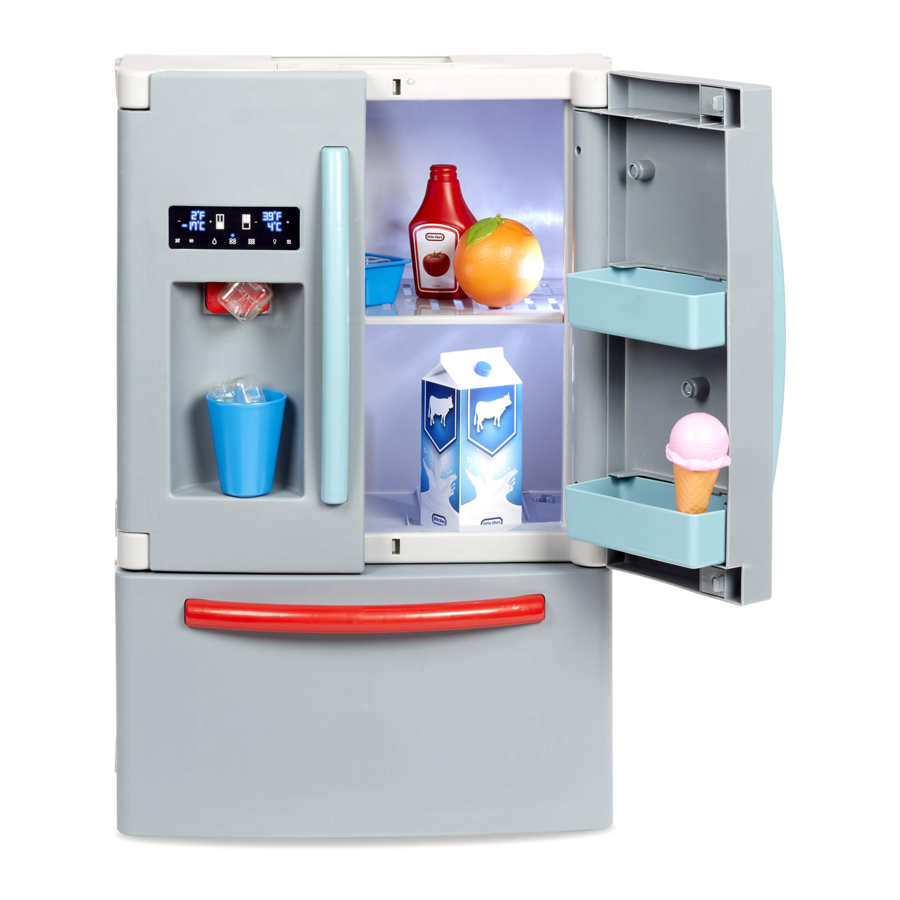Little Tikes First FRIDGE - Realistic Refrigerator Toy Instructions Manual
