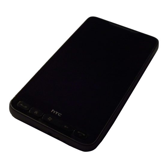 HTC HD2 T-Mobile Quick Start Manual