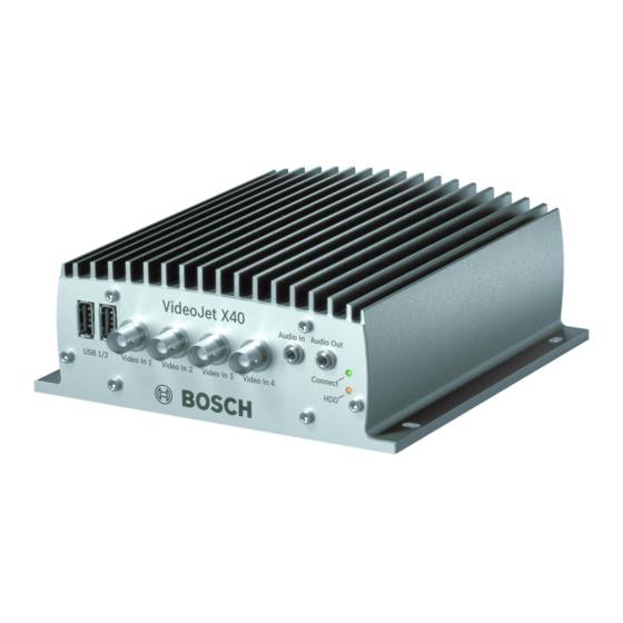 Bosch VJT-X40SN Manuals