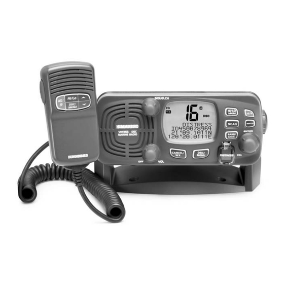 Humminbird VHF255S Operation Manual