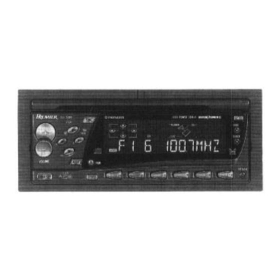 Pioneer DEH-45DH Service Manual