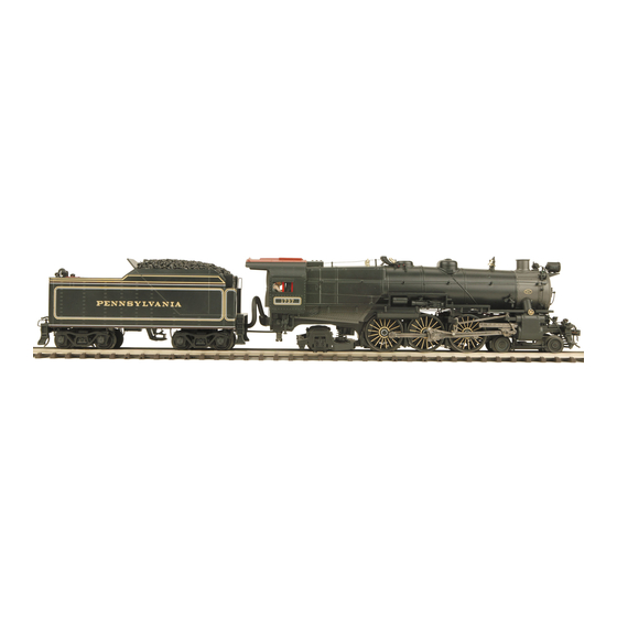 Rail King RAILKING 4-6-2 K-4 STEAM ENGINE Operating Instructions Manual