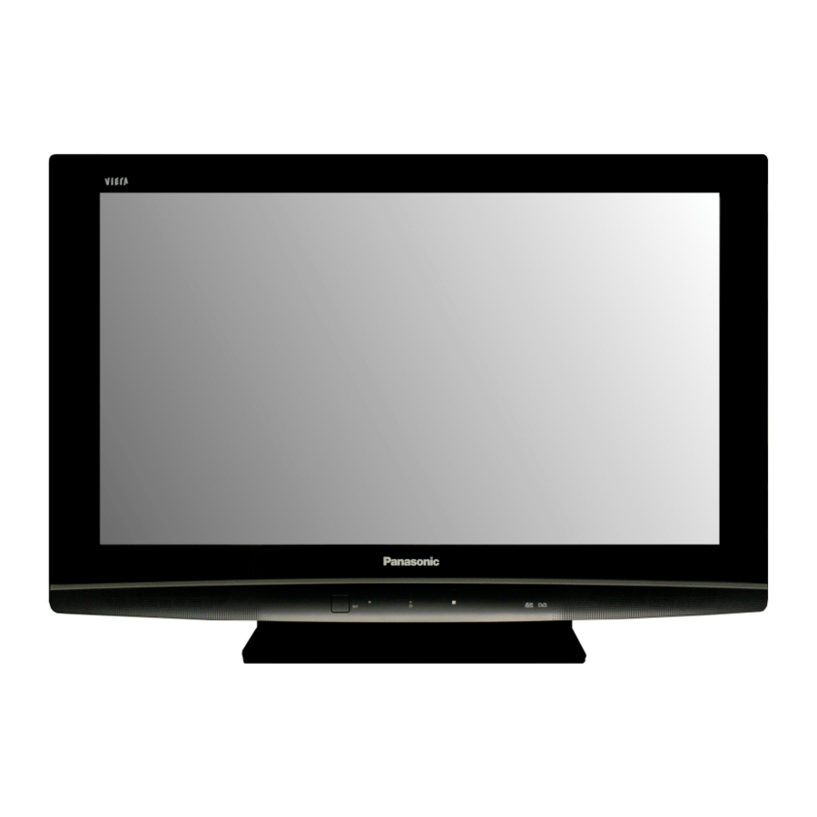 Panasonic Viera TX-32LXD80 Service Manual