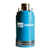 EBARA Dumper 30 55.5-M Operating And Maintenance Manual