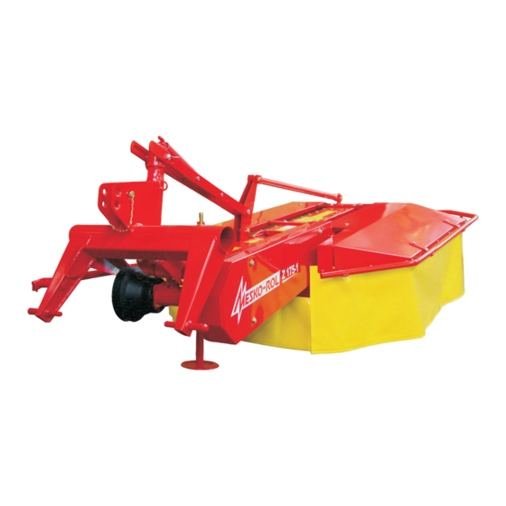 Mesko-Rol Z 175-1 Service Manual And Parts List