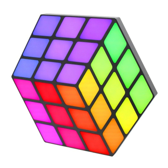 Ledj Rubix RGB 3D Panel Manuals