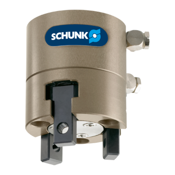 SCHUNK MPZ Series Assembly And Operating Manual