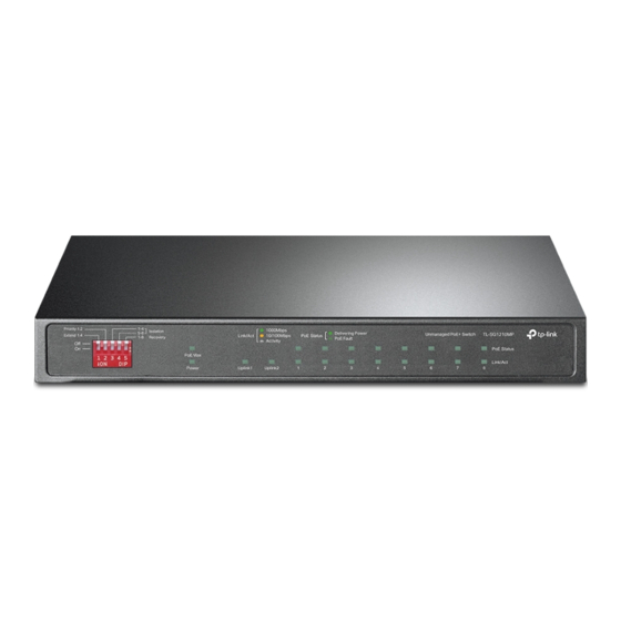 TP-Link TL-SG1210MP Installation Manual