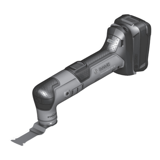 Bosch UniversalMulti 18V-32 Original Instructions Manual