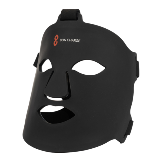 BON CHARGE Red Light Face Mask User Manual