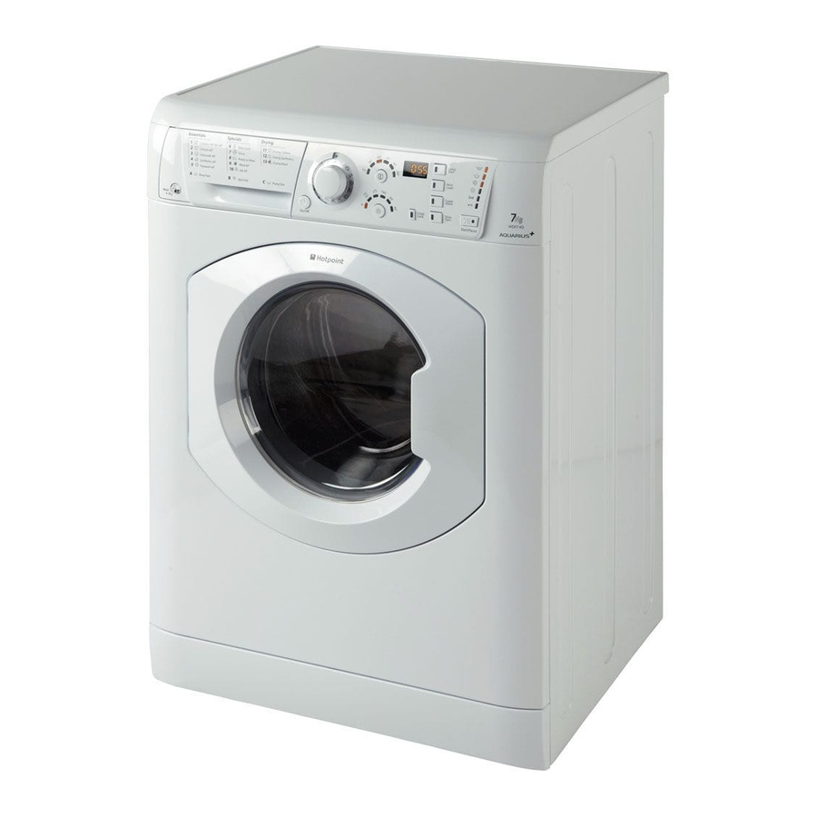 Hotpoint WMF740 /G/A/K Instructions For Use Manual