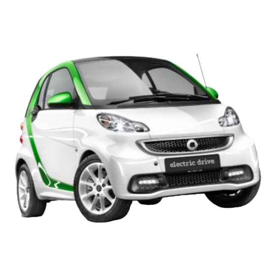 SMART fortwo 2015 Service And Warranty Information