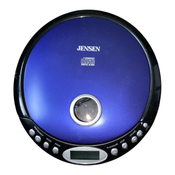 Jensen CD-26 Instruction Manual