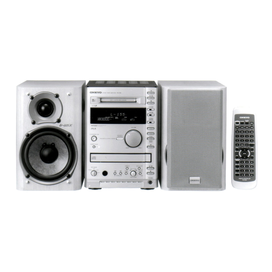 Onkyo FR-155 Manuals | ManualsLib