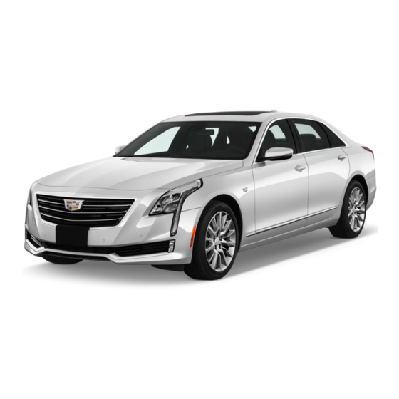 Cadillac CT6 2017 Owner's Manual