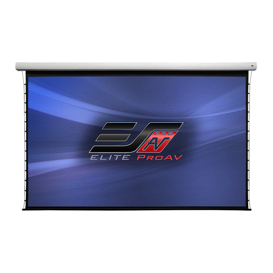 Elite ProAV Pro Frame Series User Manual