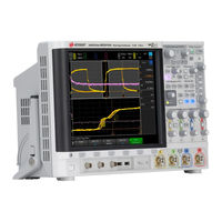 Keysight 4000 X-Series Advanced Training Manual
