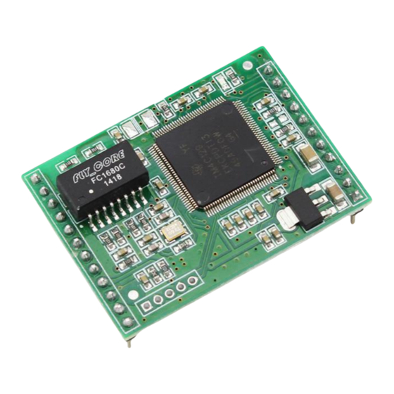 USR IOT USR-TCP232-ED2 Manual