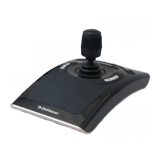 User Manuals: dallmeier VMC Joystick control panel