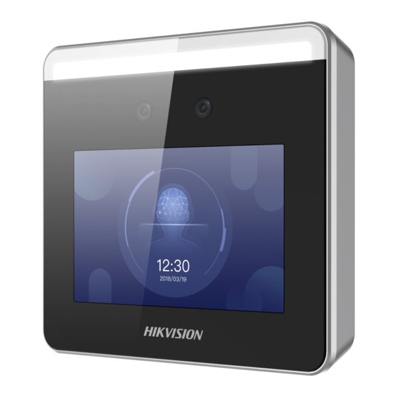 HIKVISION DS-K1T331 Series Quick Start Manual