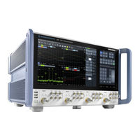 Rohde & Schwarz R&S ZNA67 User Manual