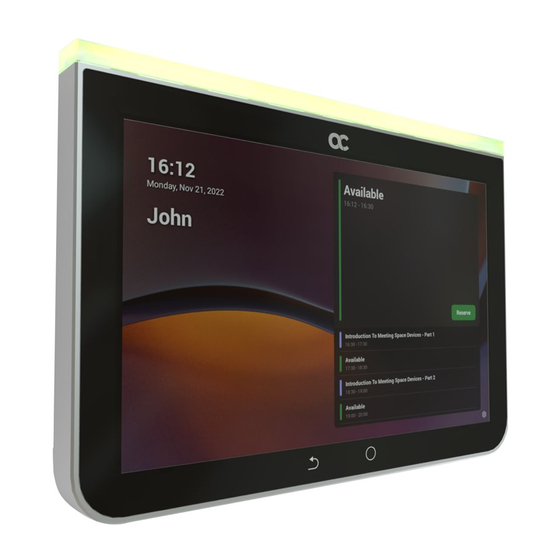 AudioCodes RX-PANEL Quick Manual
