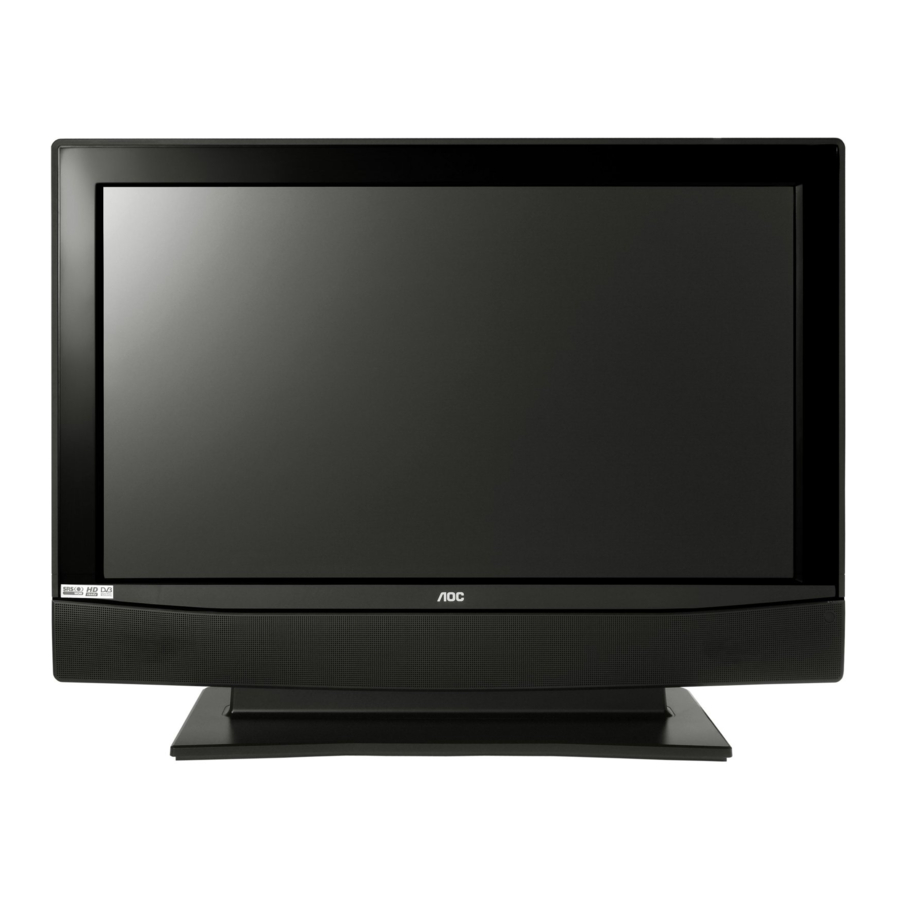 AOC L26W781B User Manual