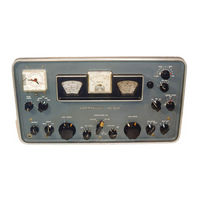 Hammarlund HQ-180A Series Technical Description And Operations Manual