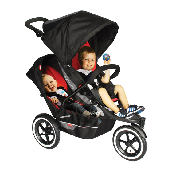 Phil and teds e3 double clearance stroller