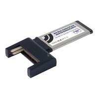 Sonnet Pro Dual CompactFlash Adapter ExpressCard/34 Quick Start Manual