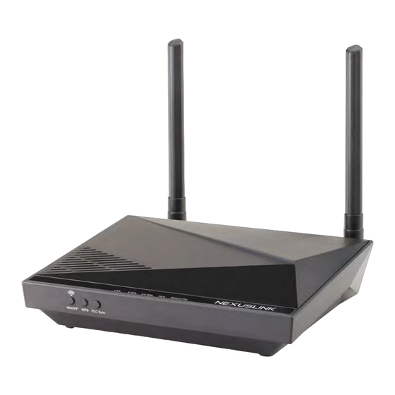 NexusLink GPL-1200WAC Quick Install Manual
