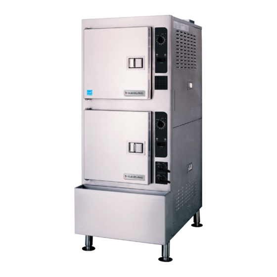 User Manuals: Cleveland 24CGA6.2S Convection Steamer