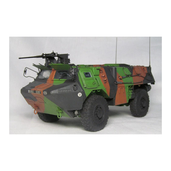 Eduard VAB 4x4 exterior Quick Start Manual