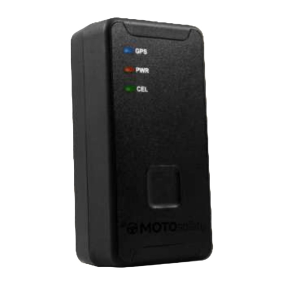 MOTOsafety Mini Tracker Quick Start Manual