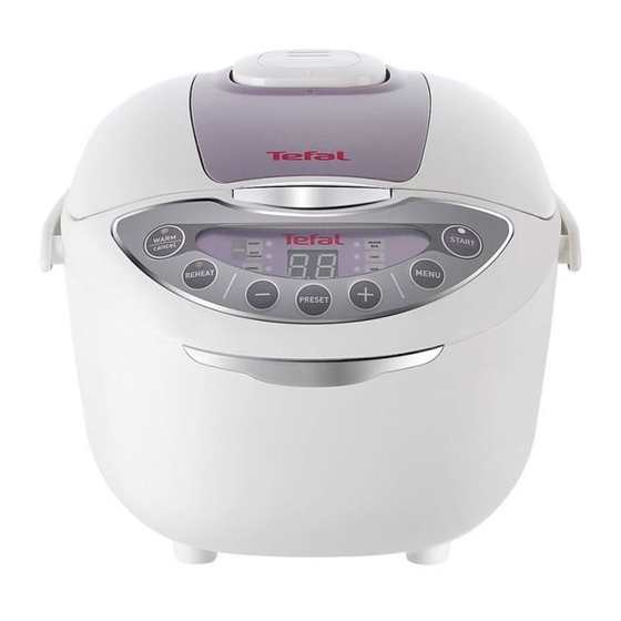 TEFAL FUZZY ELECTRONIC RK703170 Manual