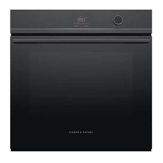 Fisher & Paykel OB60SDPTX1 Manuals
