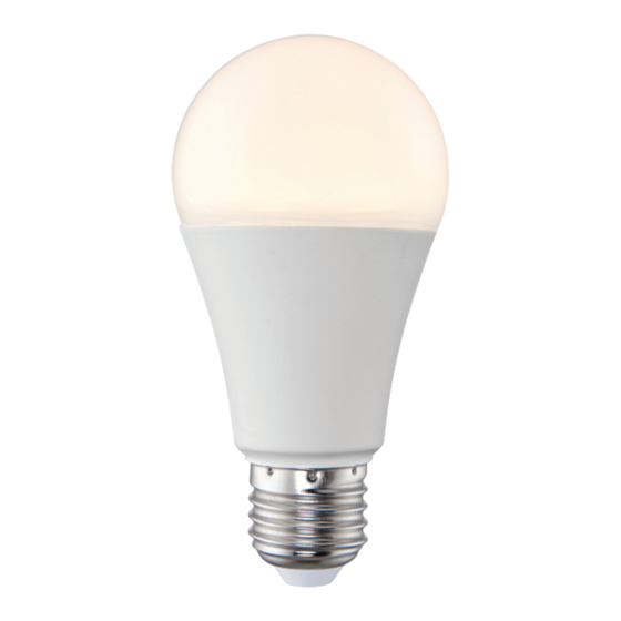 Saxby Lighting E27 LED GLS Instruction Leaflet