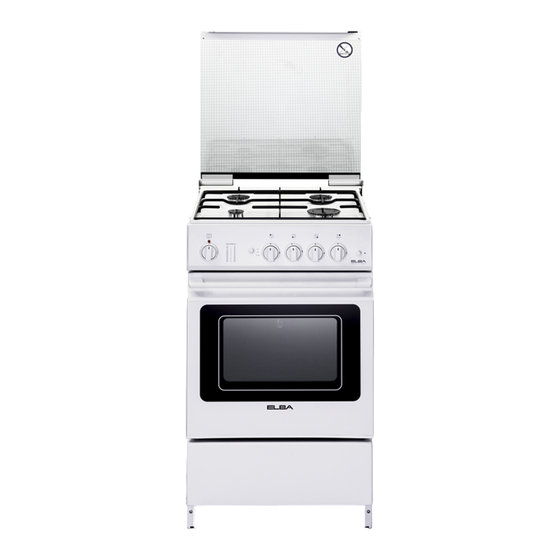 Elba EEC 566 WH Instructions For The Use - Installation Advices