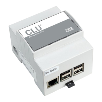 DEFA CLU MK1 Quick Manual