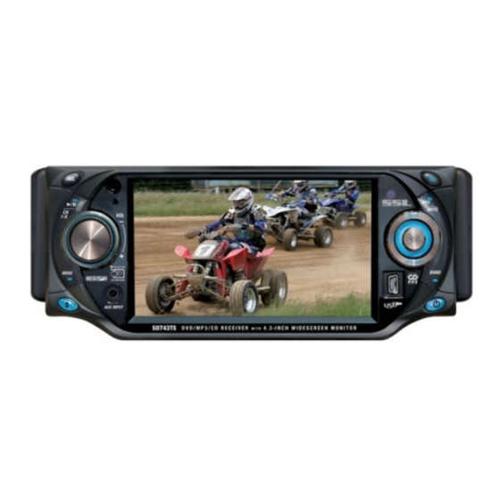 Sound Storm SD743TS User Manual