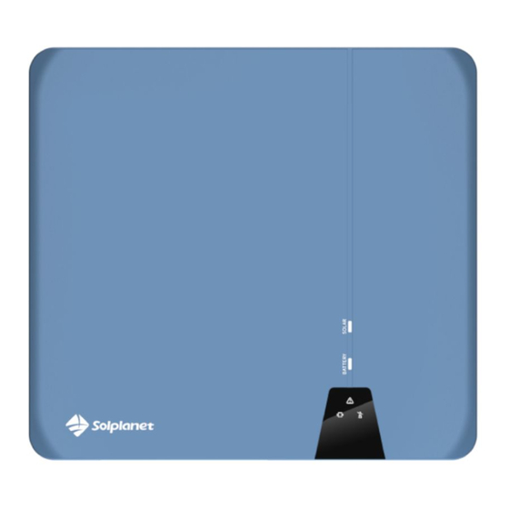 Solplanet ASW3000H-S2 User Manual